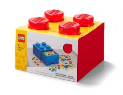 BRIQUE TIROIR DE LEGO 4 BOUTONS  - ROUGE